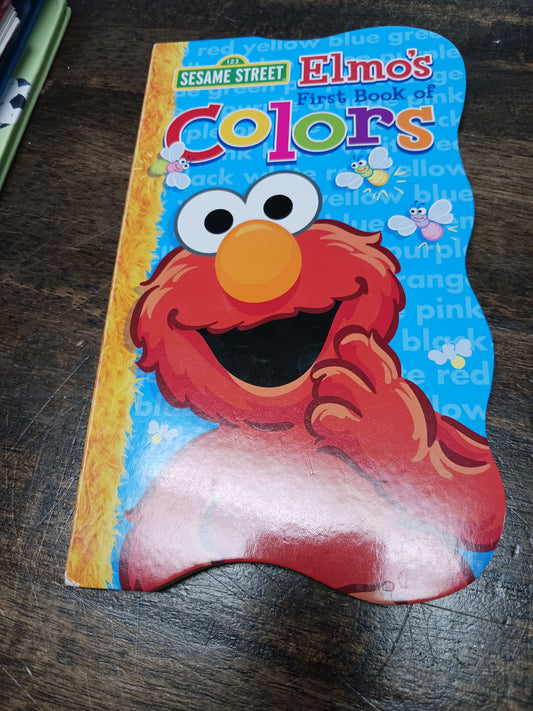 Elmo's First Book Of Colors Book