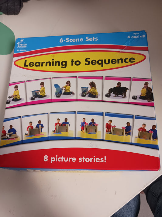 Carson Dellosa Education Learning to Sequence game