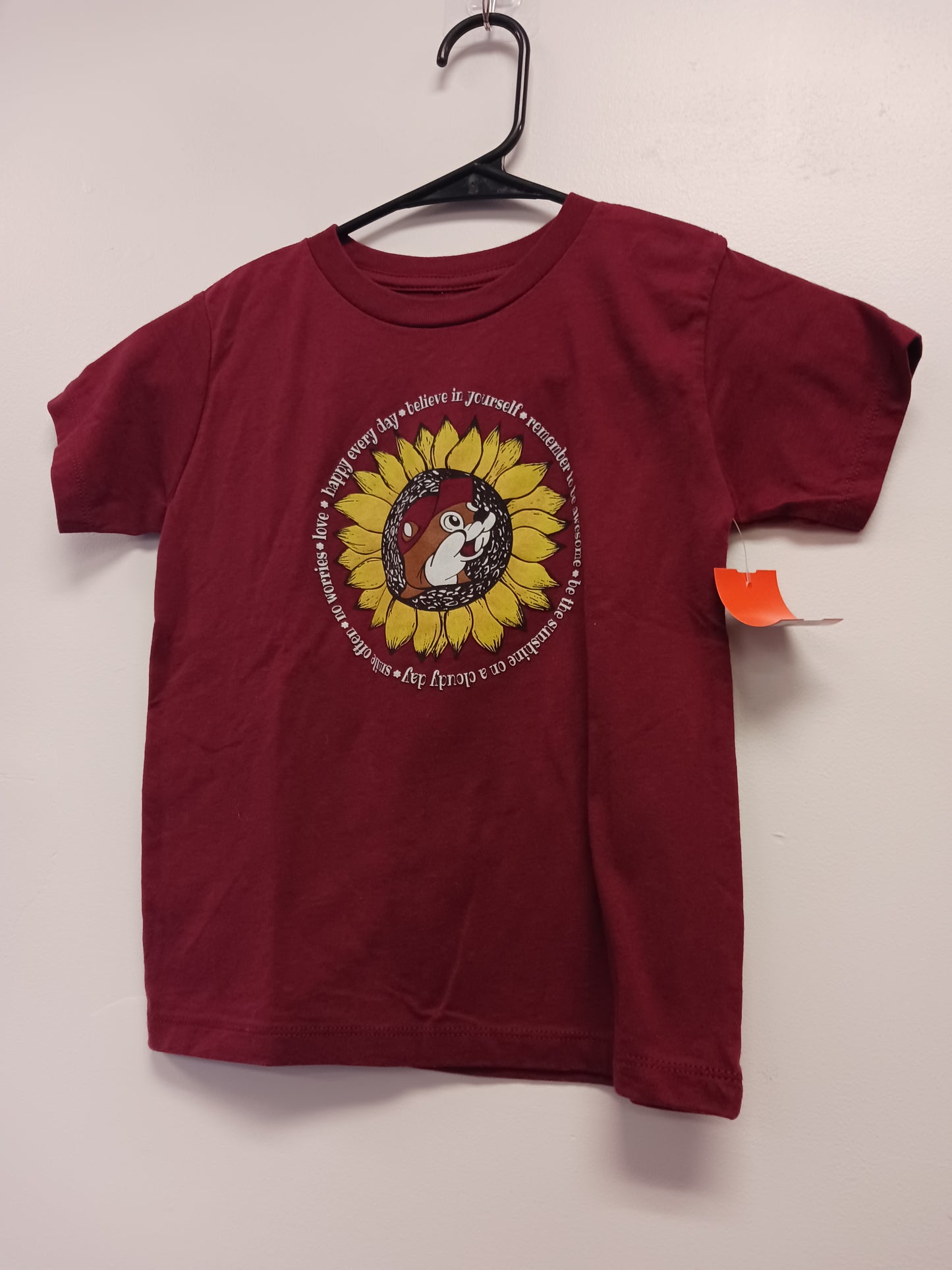 Burgandy Bucees Shirt, 5T G
