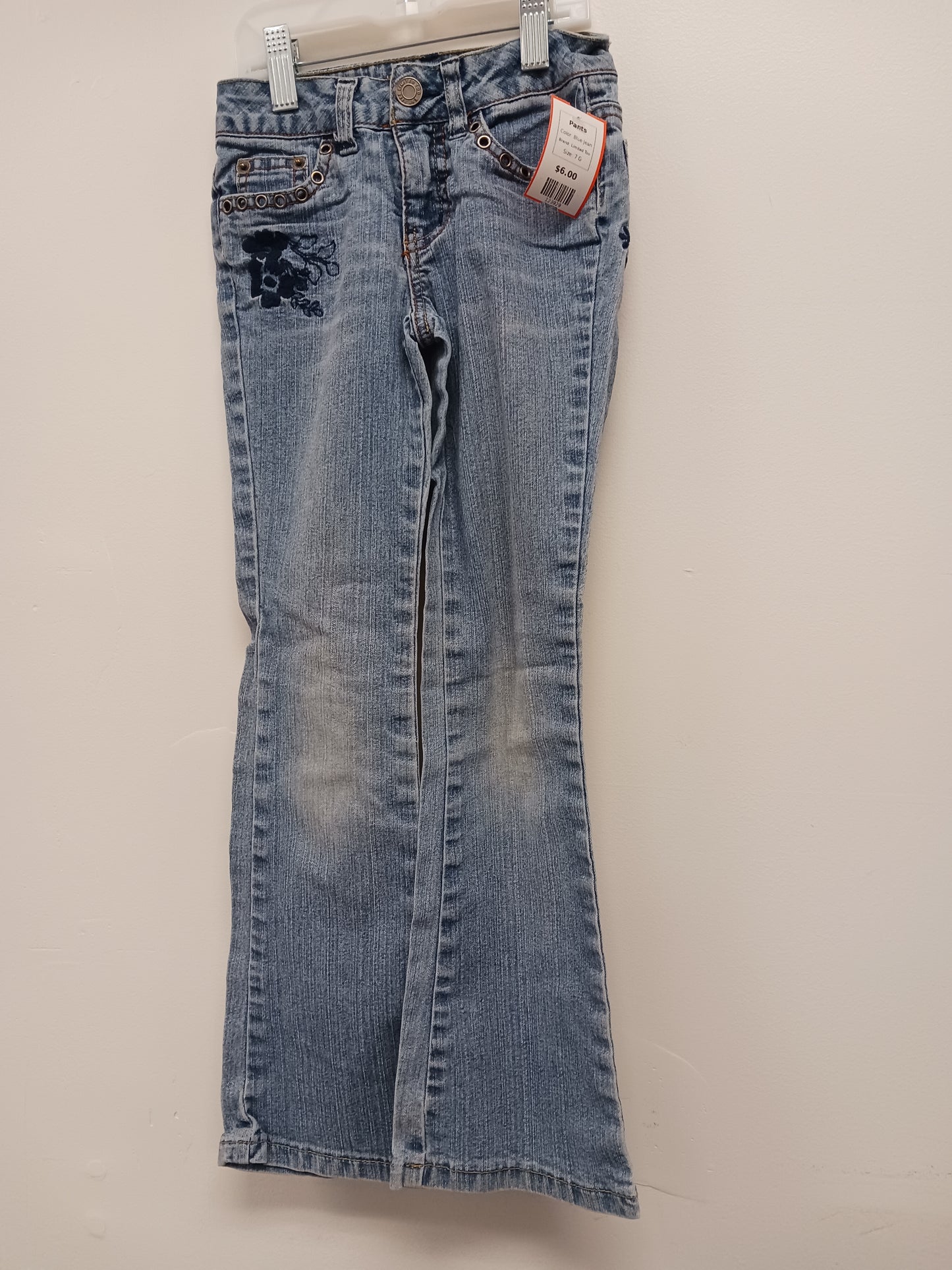 Blue Jean Limited Too Pants, 7 G