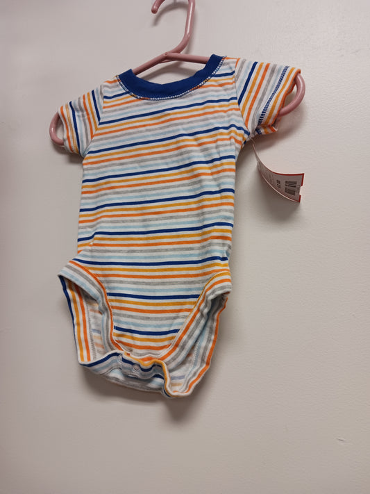 Colorful Striped Bundles Baby Place Onesie, 3-6M B