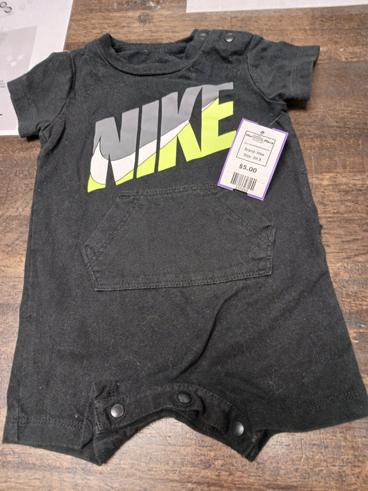 Black/Grey/Green/White Nike Short One Piece, 3M B