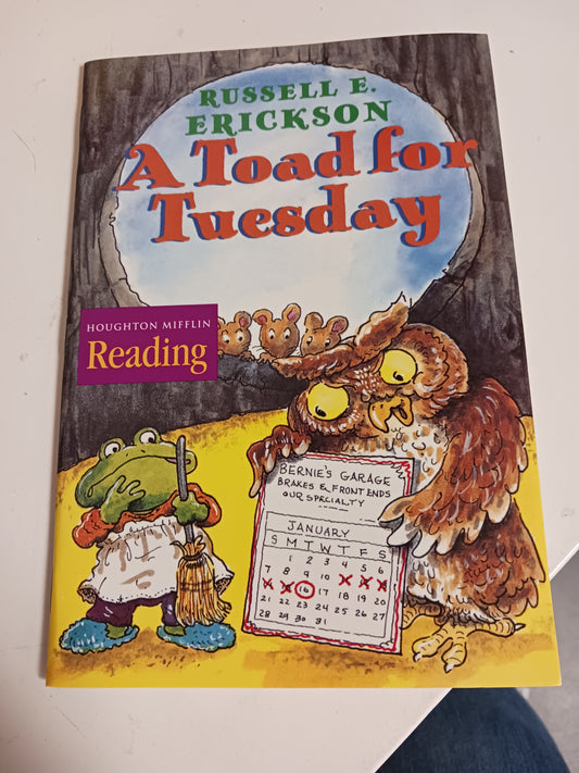 A Toad for tuesday book