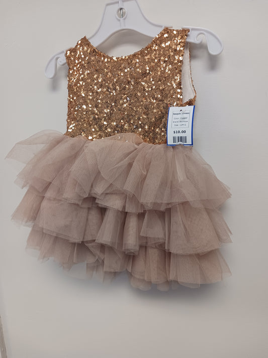 Copper Boutique Sequin Dress, 12M G