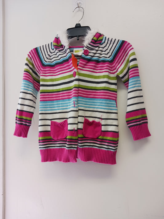Colorful Crazy 8 Hooded Cardigan, 5T G