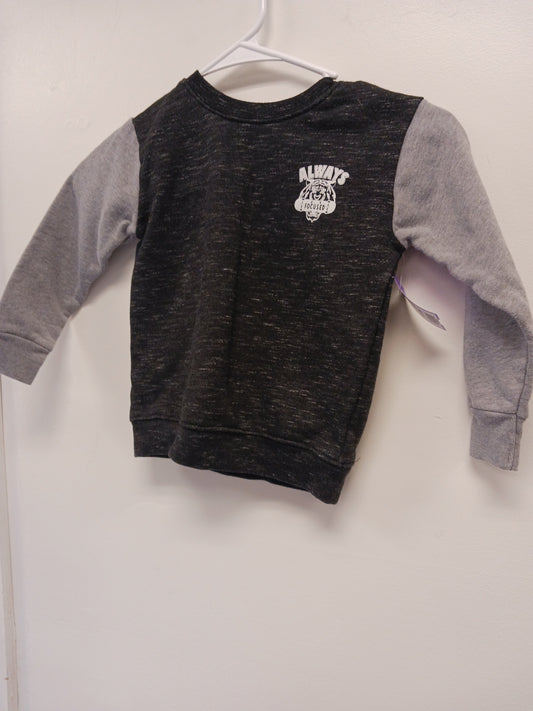 Black/Grey Garanimals Longsleeve Shirt, 3T B
