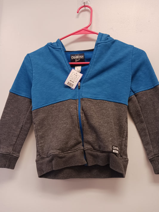 Grey/Blue OshKosh Jacket, 5T B