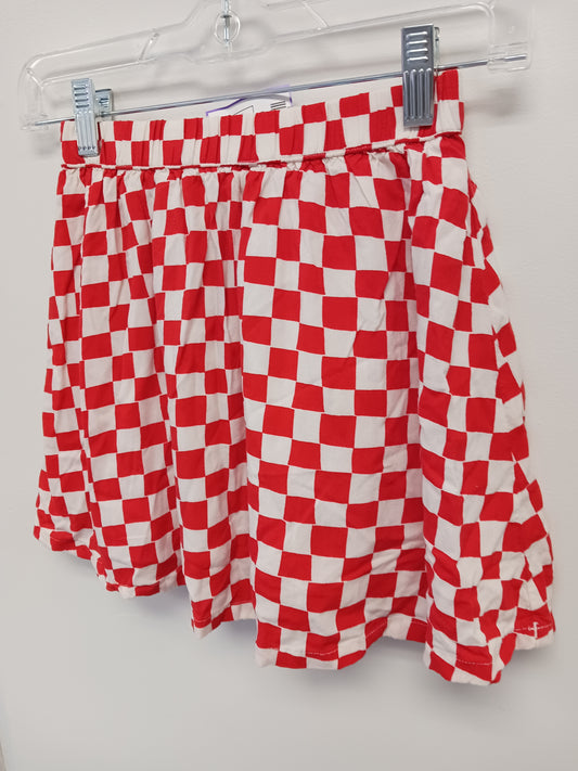 Red/White Hanna Andersson Skirt, 6 G