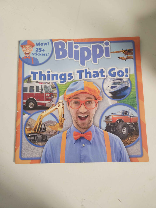 Blippi Things That Go! Book