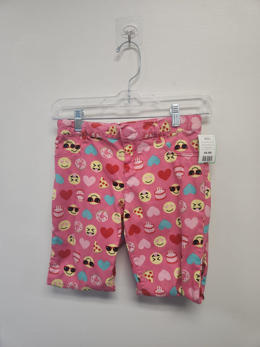 Pink Emoji Childrens Place Pants, 10 G