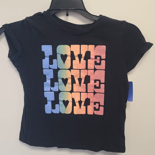 Black/Colorful Love Old Navy Shirt, 8 G