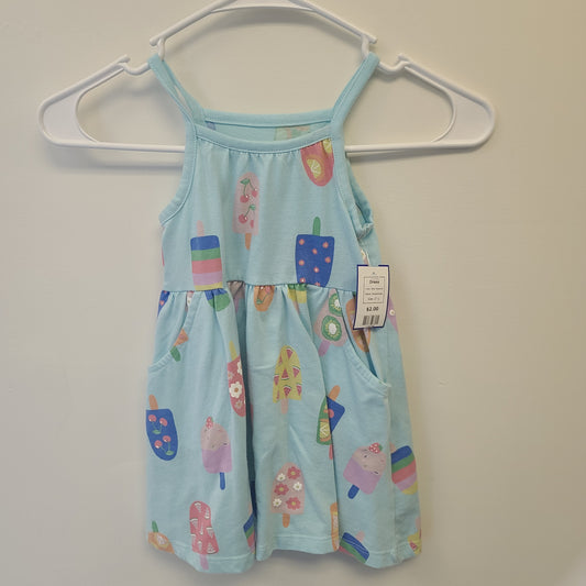 Blue Popsicle Garanimals Dress, 2T G