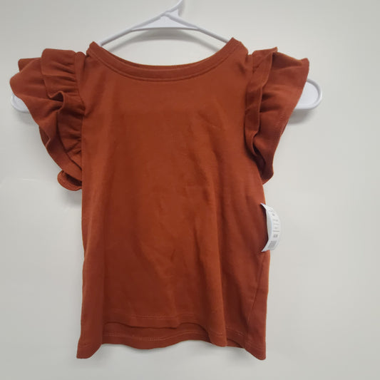 Orange Wonder Nation Shirt, 4T G