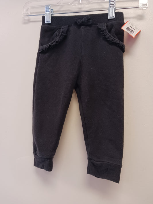 Black Garanimals Joggers, 18M G