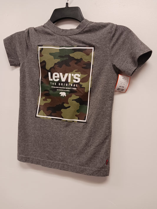 Grey/Green Camo Levi's Shirt, 7/8 B