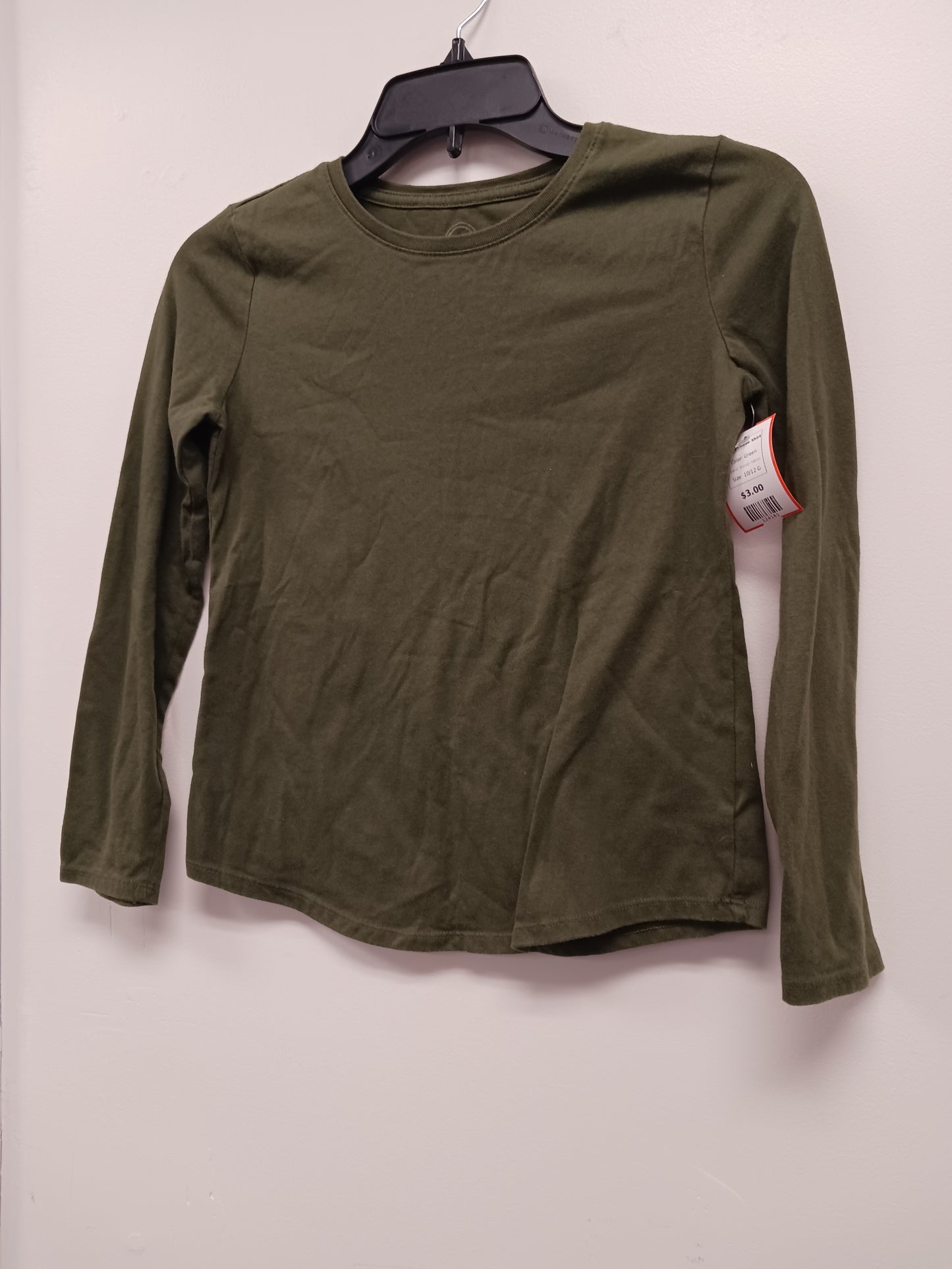 Green Wonder Nation Longsleeve Shirt, 10/12 G