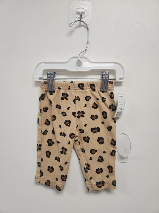 Tan Cheetah Carters Leggings, 3M G