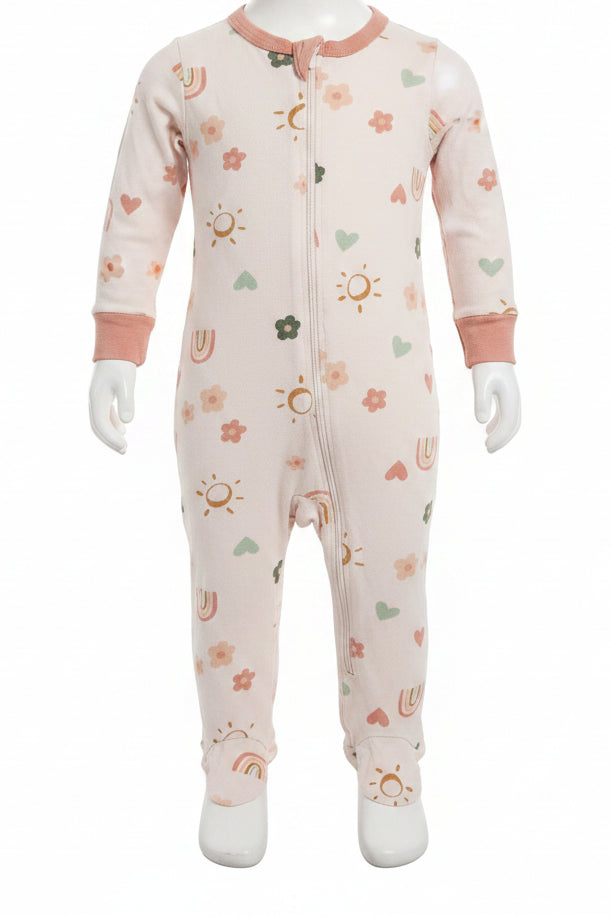 Pink Rainbow Gerber Sleeper, 3M G