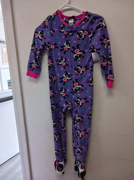 Purple/Pink Panda Joe Boxer Sleeper, 5T G