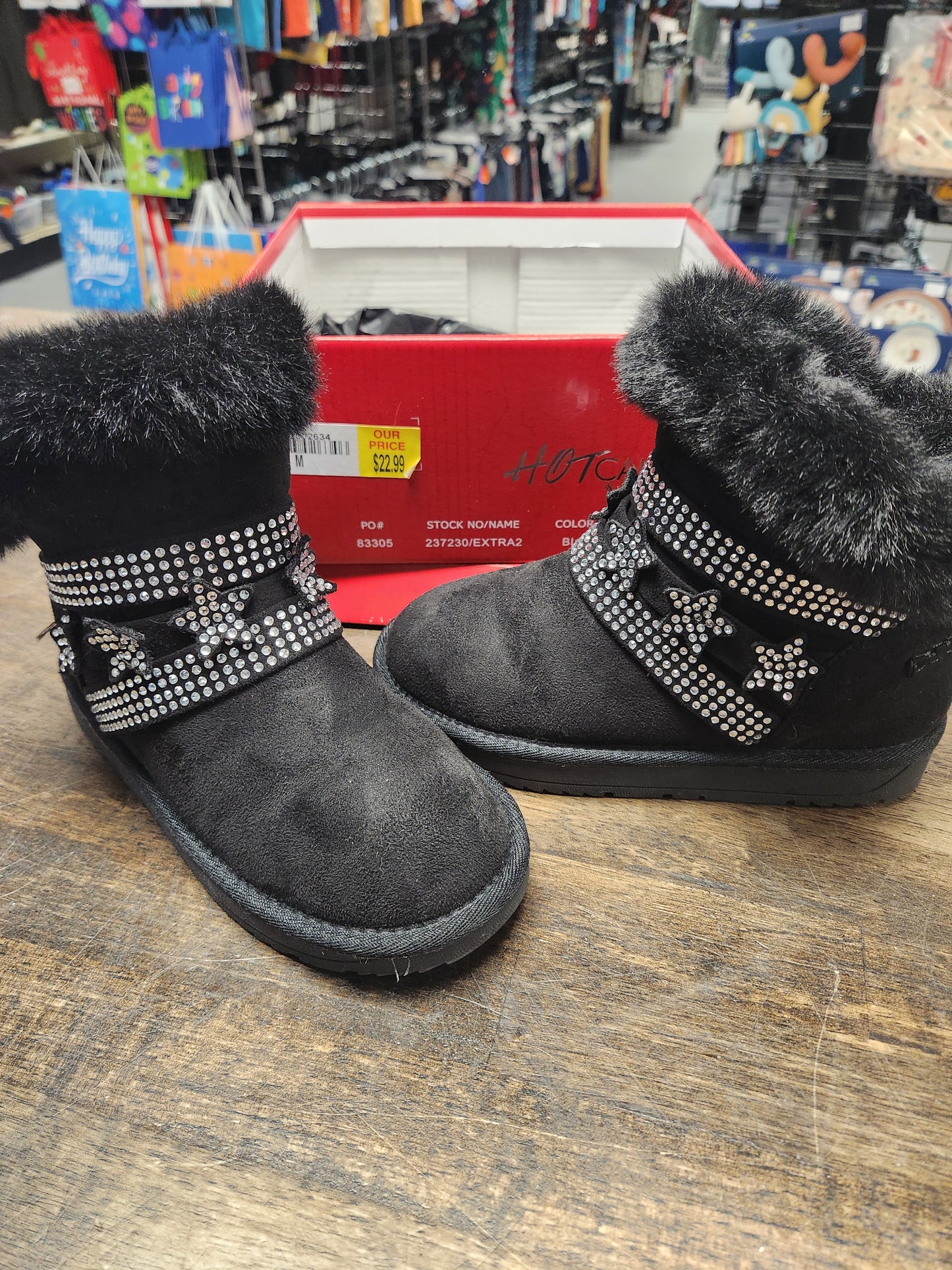 Black Hotcakes Boots, 13Y G