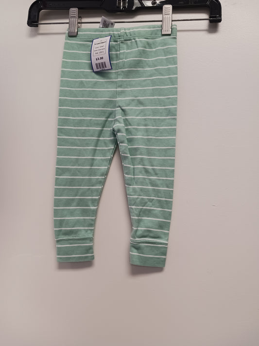 Green Cloud Island Striped Joggers, 12M G