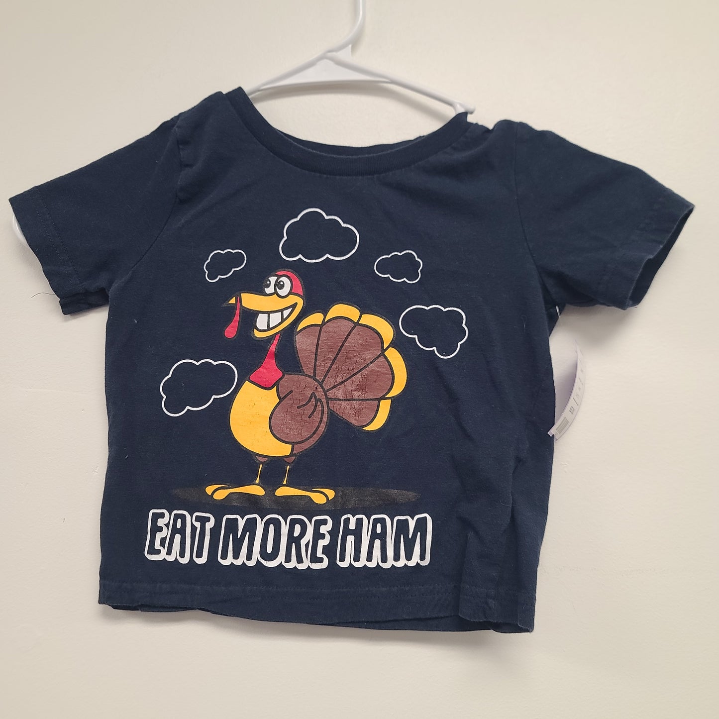 Navy Turkey  Shirt, 2T B