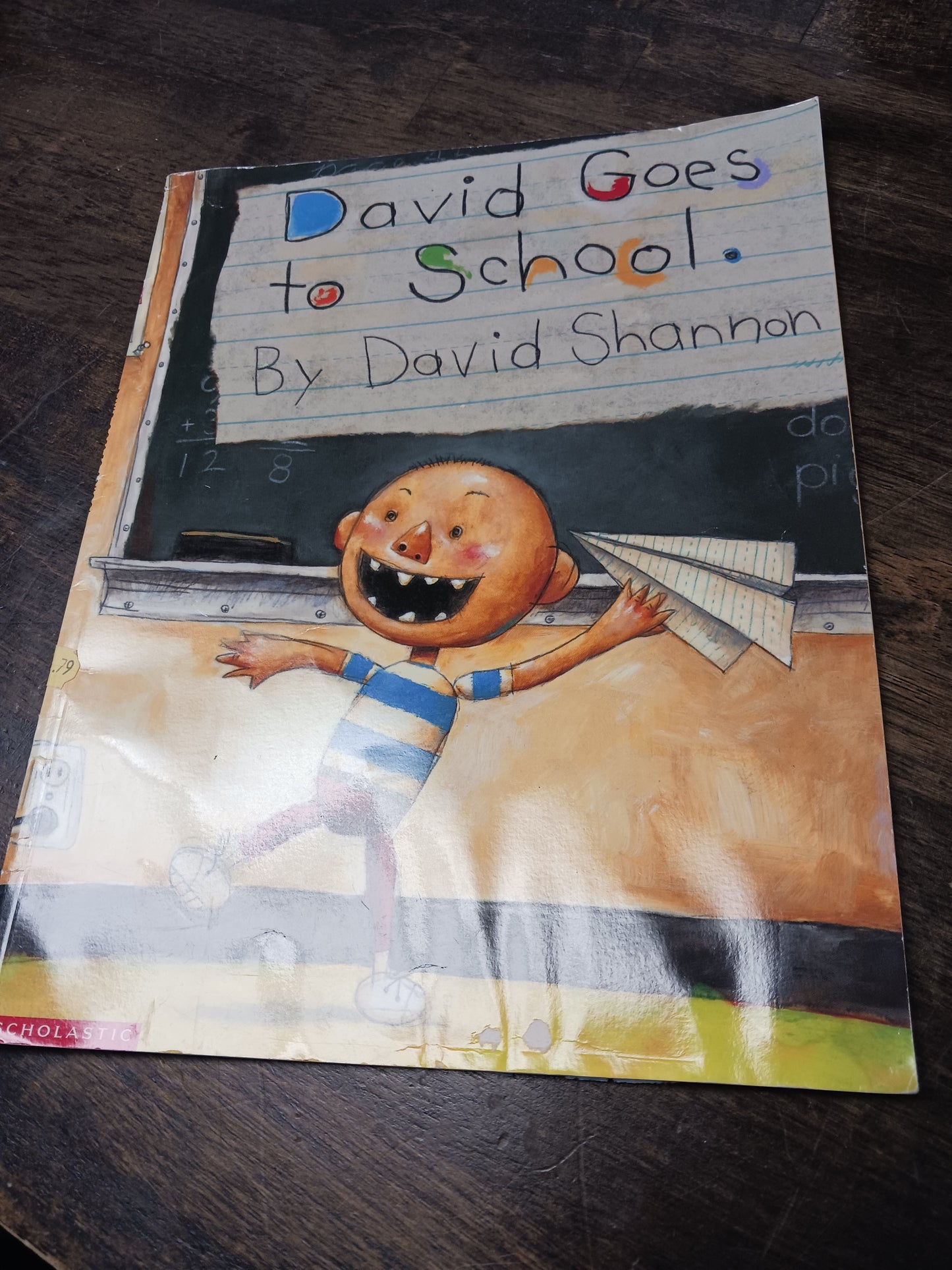 David goes to school