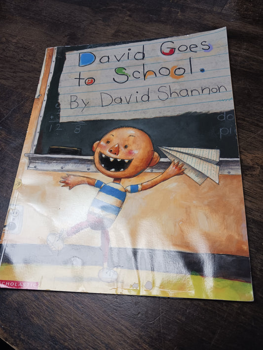 David goes to school