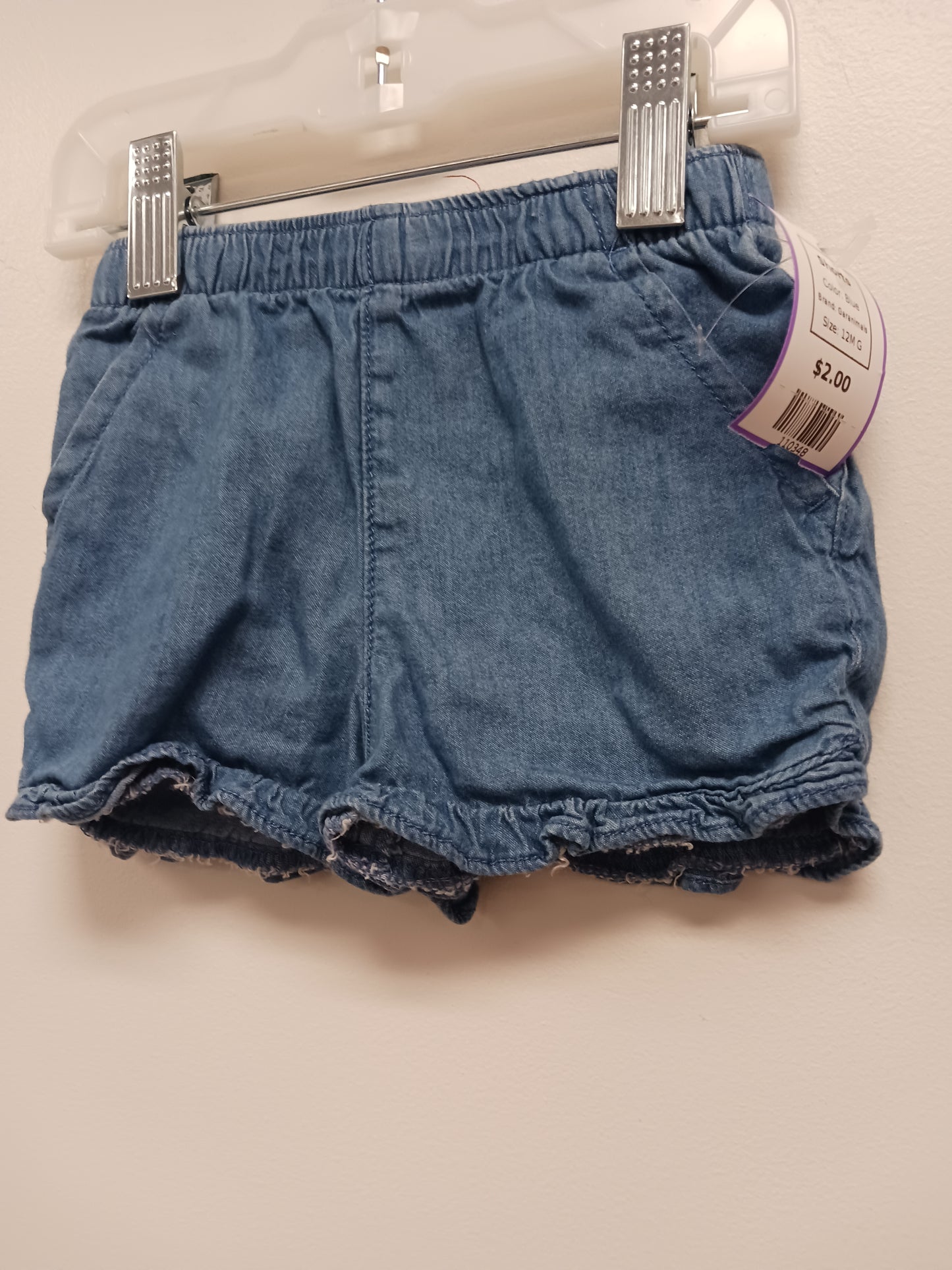Blue Garanimals Shorts, 12M G