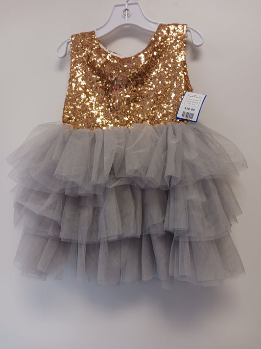 Copper Boutique Sequin Dress  3/4, 3T G