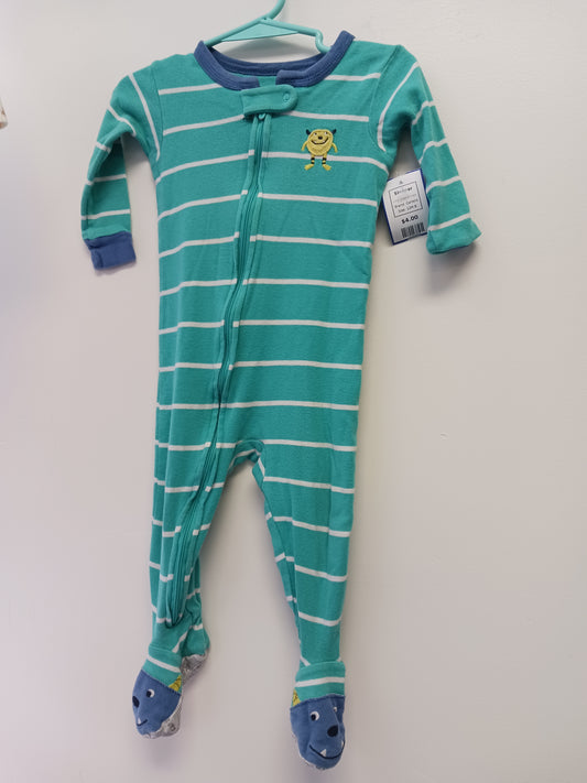 Green Monster Carters Sleeper, 12M B