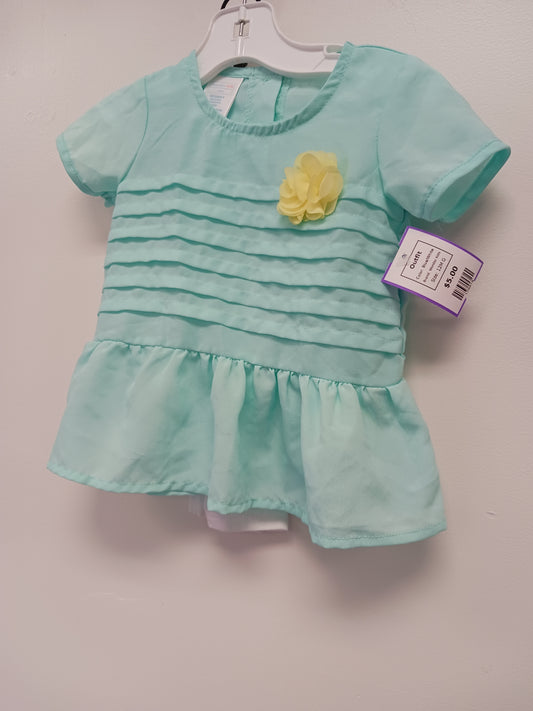 Blue/White Wonder Kids Outfit, 12M G