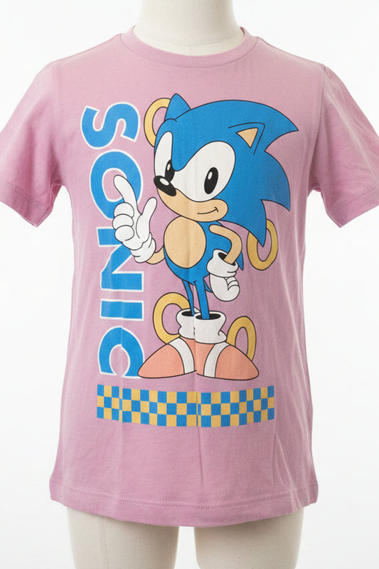 Purple/Blue Sonic Shirt, 4T G