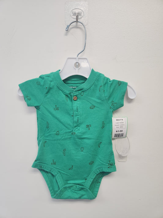 Green Carters Onesie, 3M B