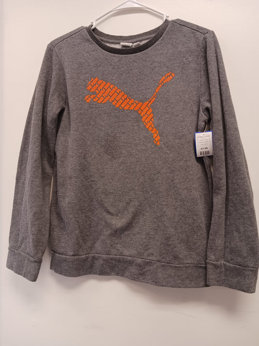 Grey Puma Sweat Shirt 14/16, 14 B