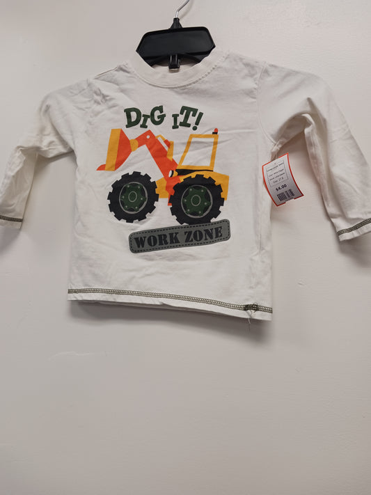White Digger Little Rebels Longsleeve Shirt, 2T B
