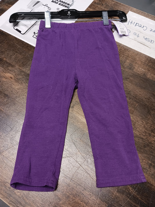 Purple  Leggings, 3T G
