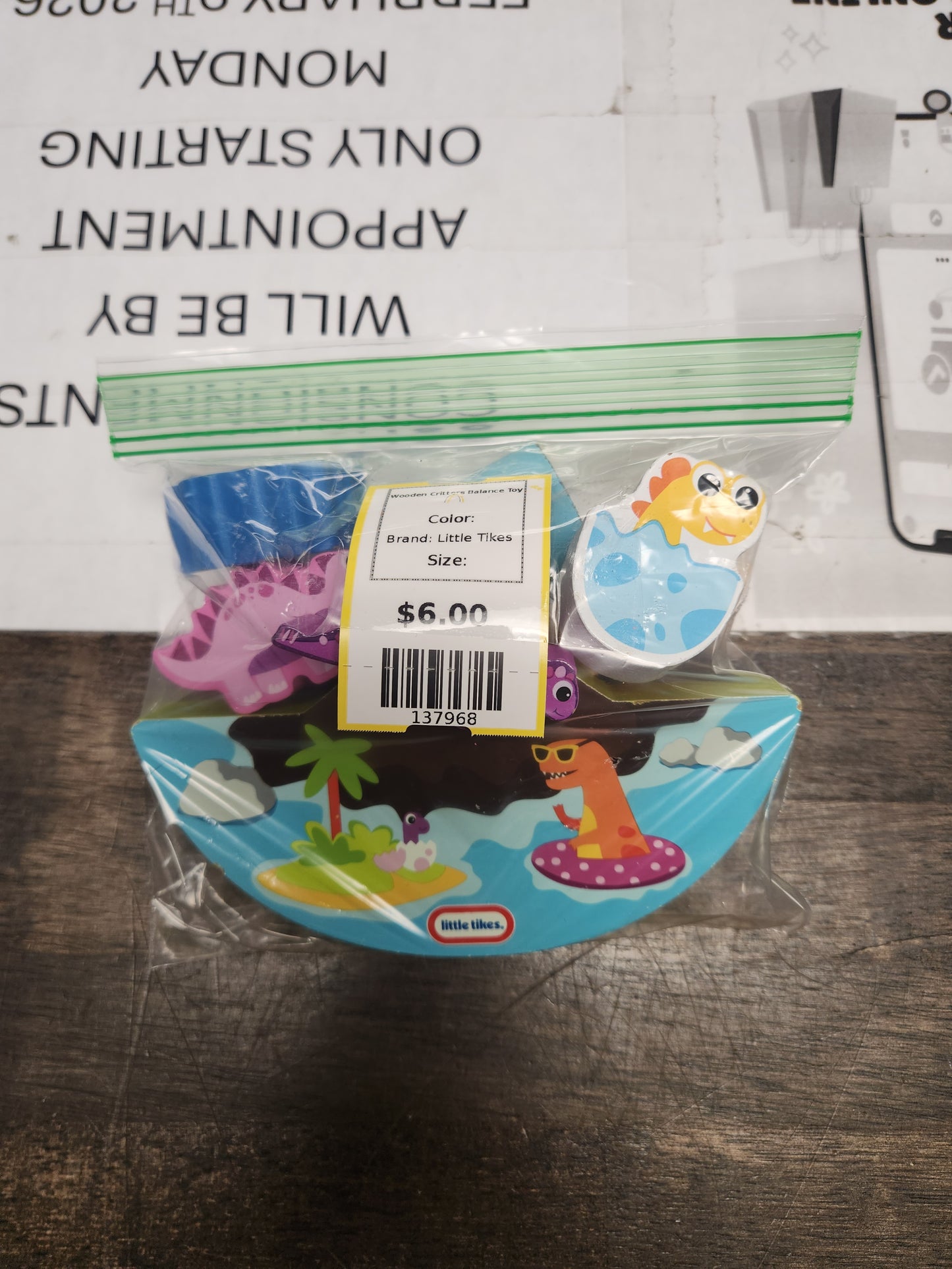 Little Tikes Wooden Critters Balance Toy