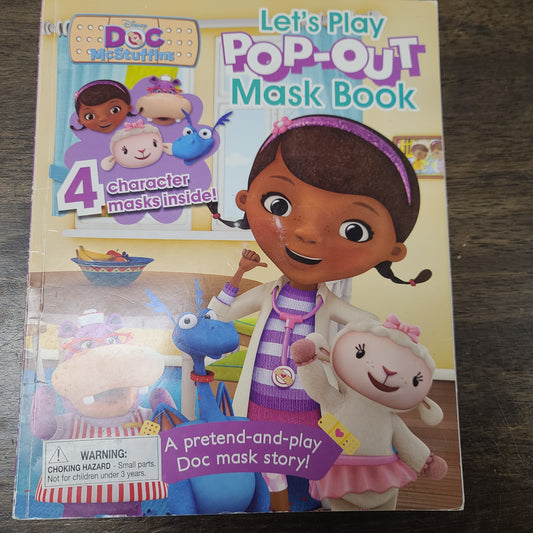 Lets Play Pop Out Mask Book