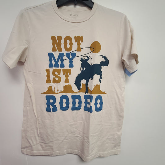 Tan Rodeo Childrens Place Shirt, 14 B