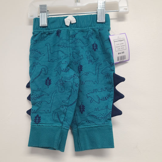 green Carters Dino Joggers, 3M B