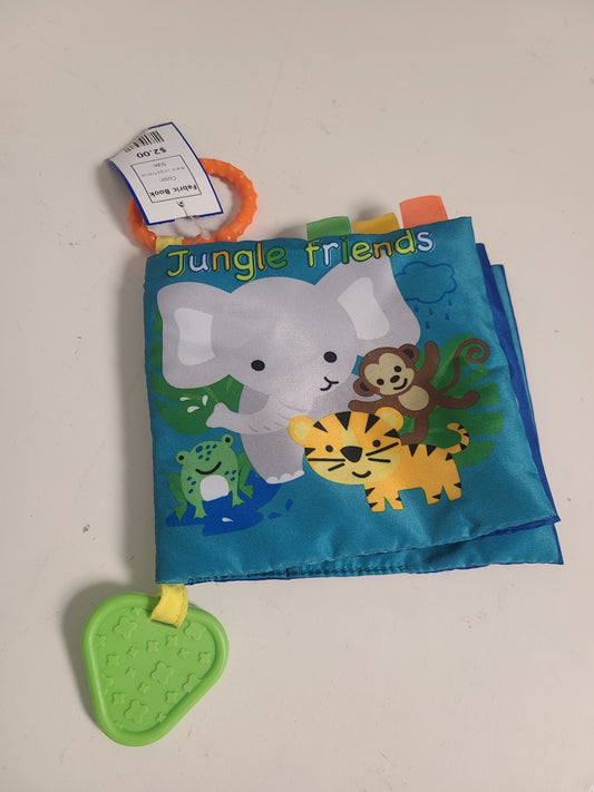 Jungle Friends Fabric Book