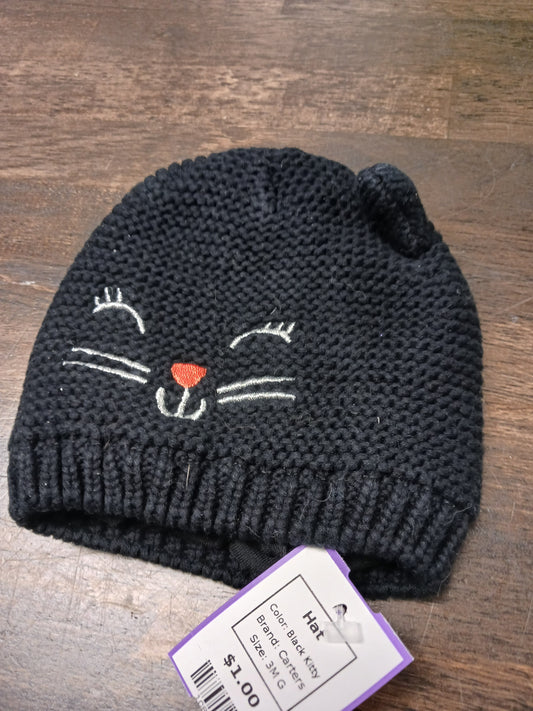 Black Kitty Carters Hat, 3M G