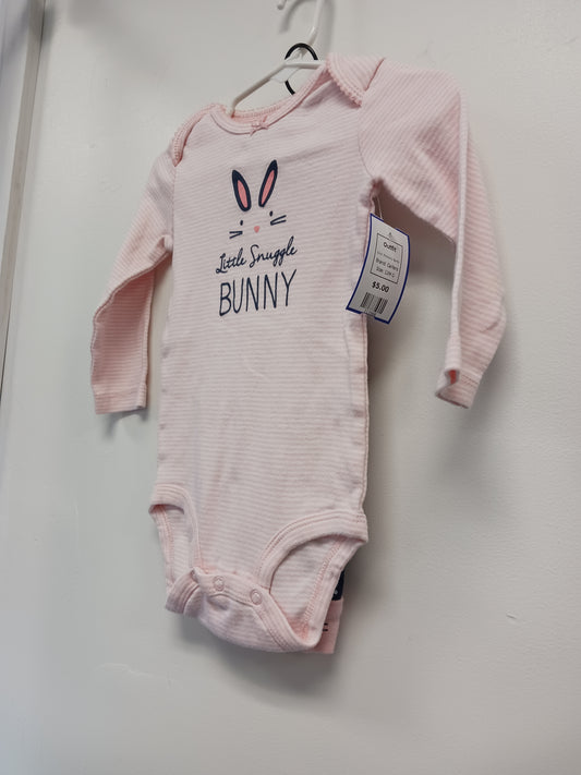 Pink/Navy Bunny Carters Outfit, 12M G