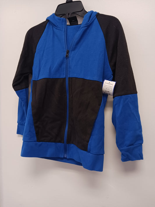 blue/black Athletic Works Hooded Jacket, 8 B