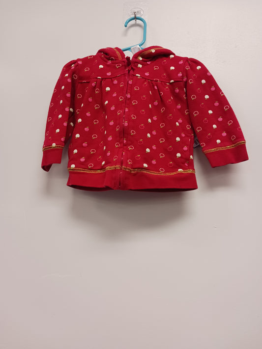 Red B.t Kids Apples Jacket, 18M G