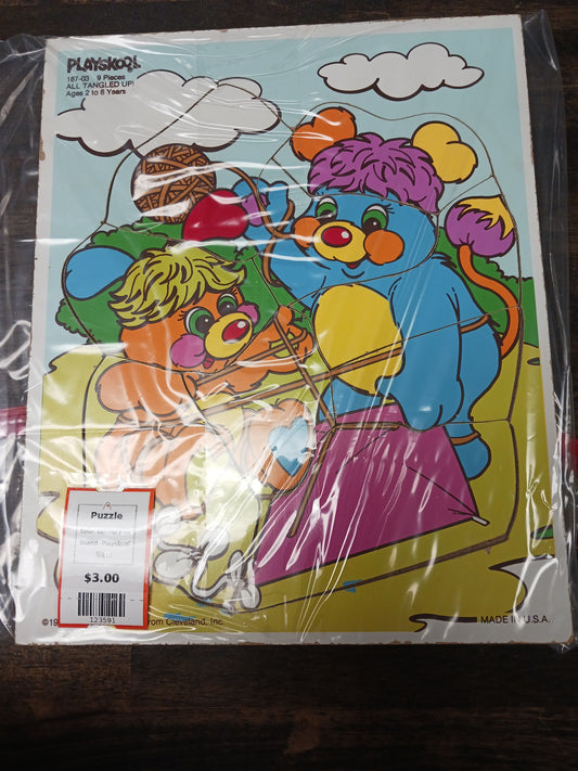 Colorful Bear Playskool Puzzle