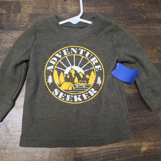 green jumping beans adventure seeker long sleeve, 12M B
