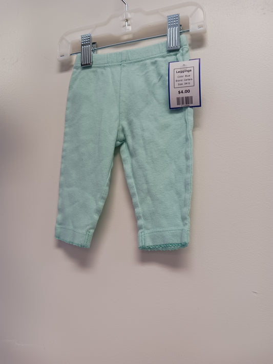 Blue Carters Leggings, 3M G