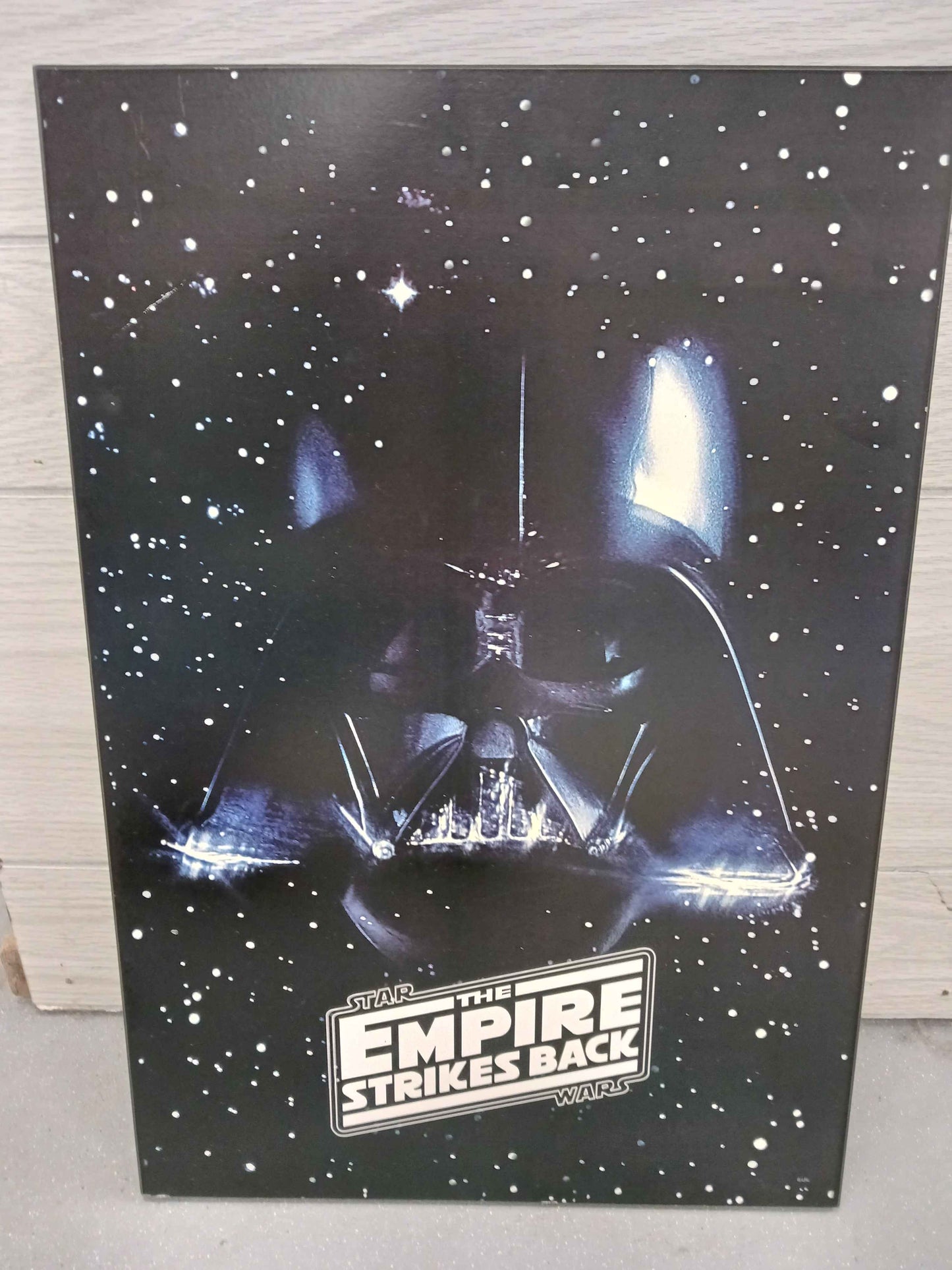 Black Star Wars Sign